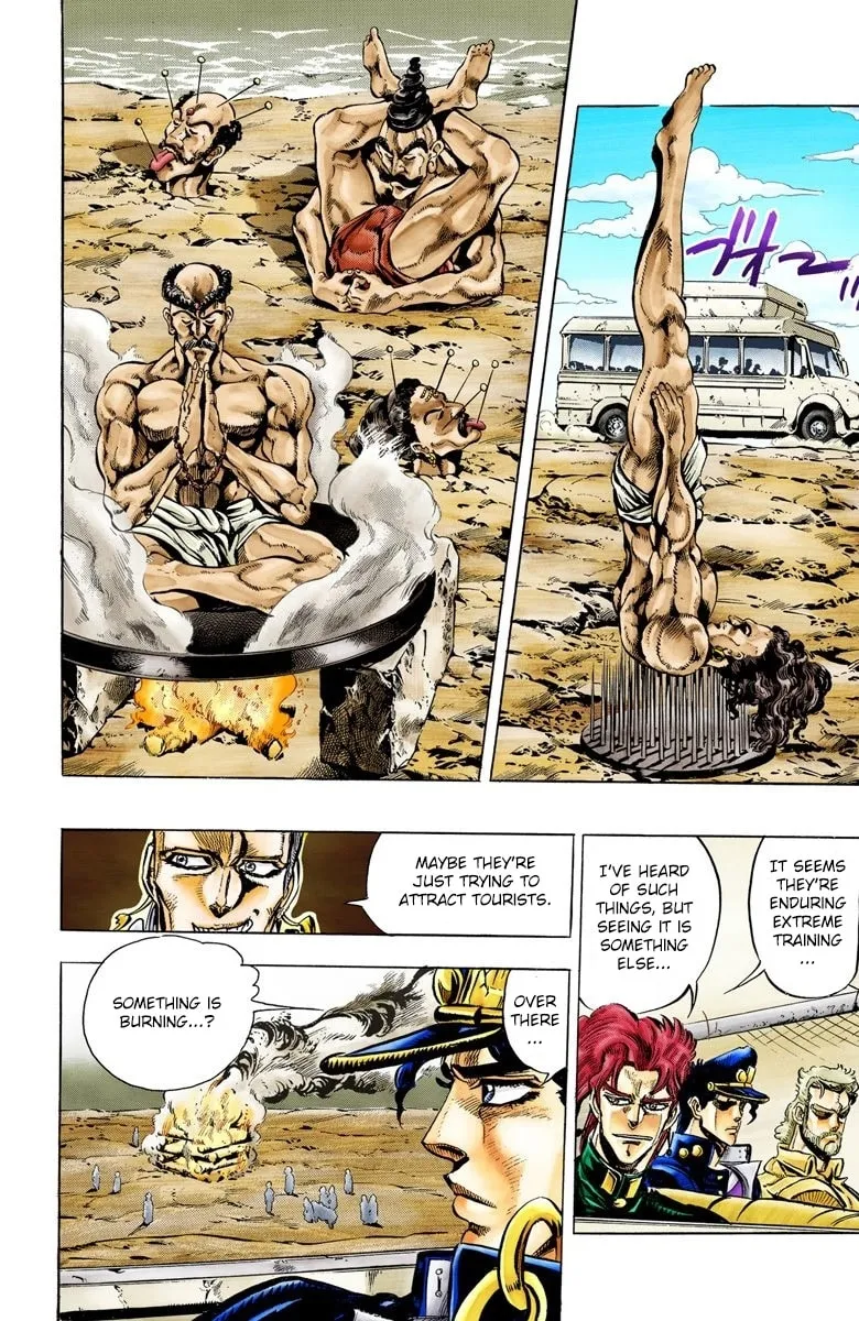 JoJo no Kimyou na Bouken Part 3: Stardust Crusaders Colored Manga, chapter 34, page 8