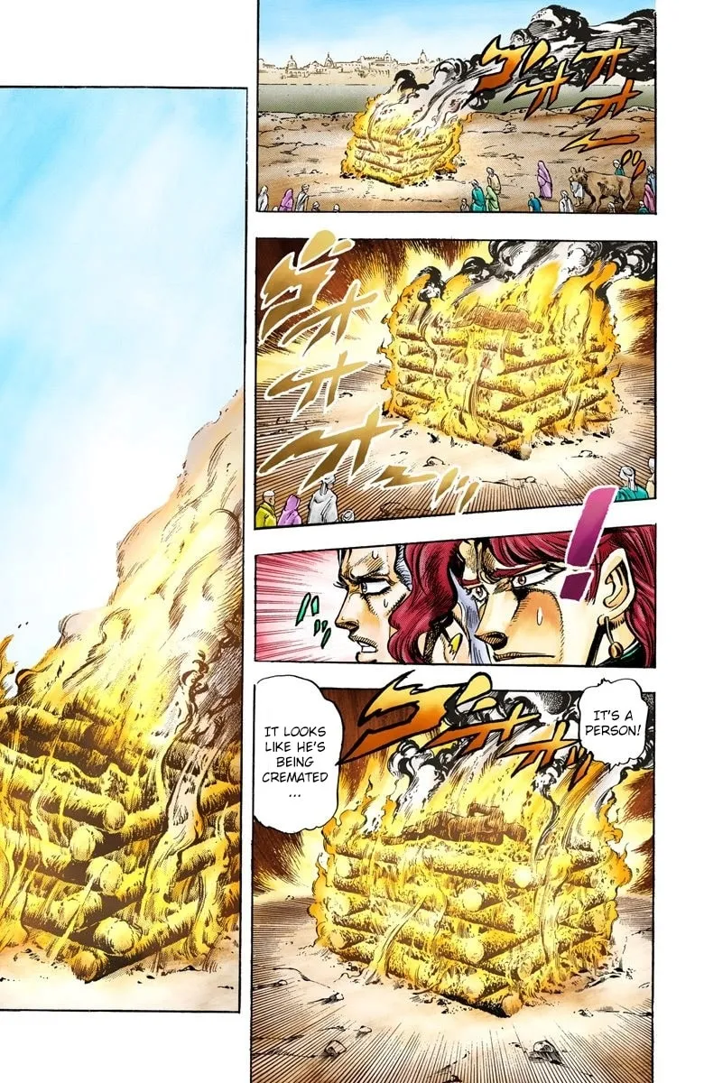 JoJo no Kimyou na Bouken Part 3: Stardust Crusaders Colored Manga, chapter 34, page 9