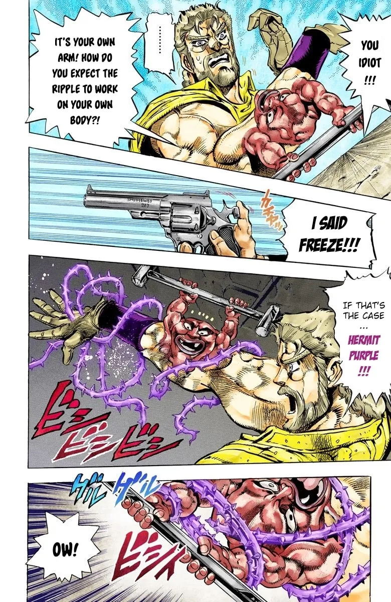JoJo no Kimyou na Bouken Part 3: Stardust Crusaders Colored Manga, chapter 35, page 10
