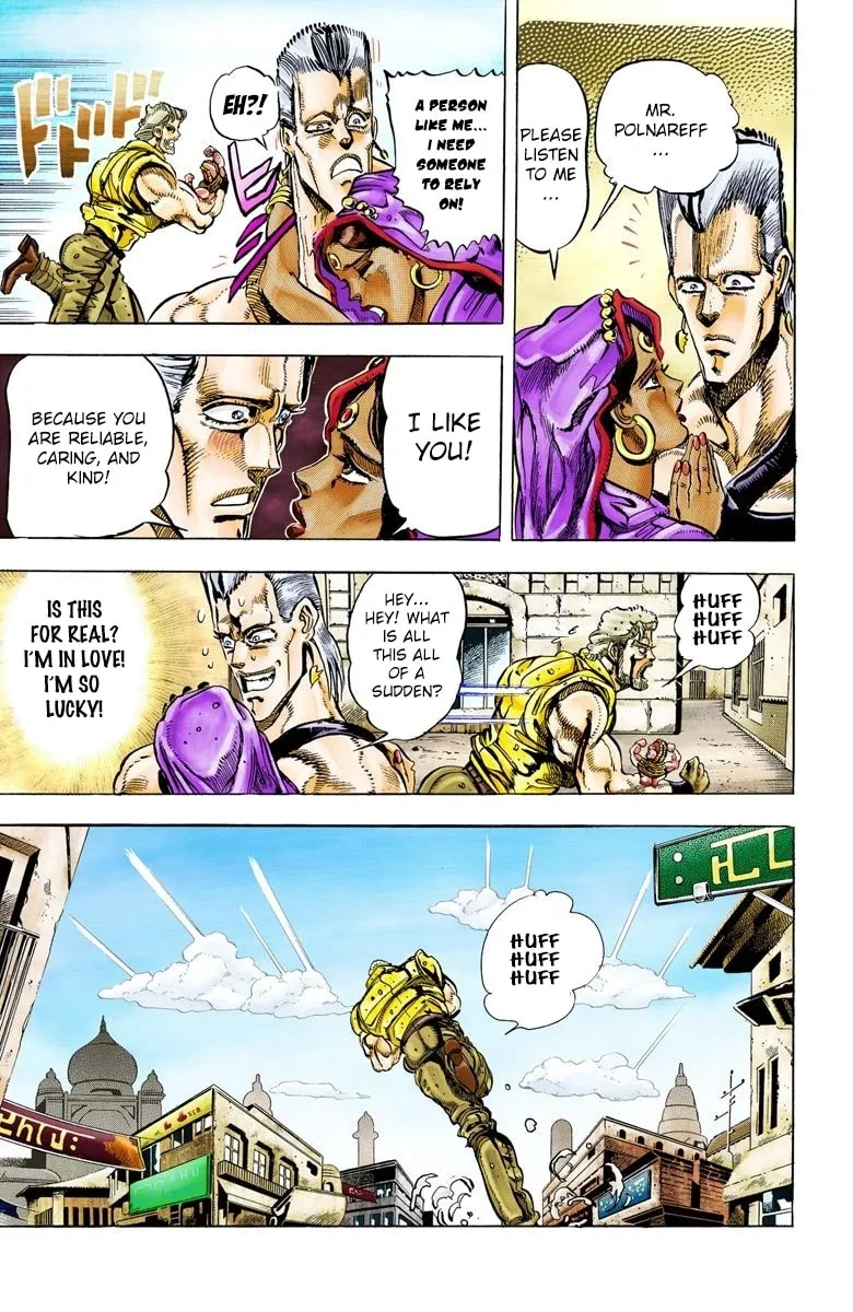JoJo no Kimyou na Bouken Part 3: Stardust Crusaders Colored Manga, chapter 36, page 7