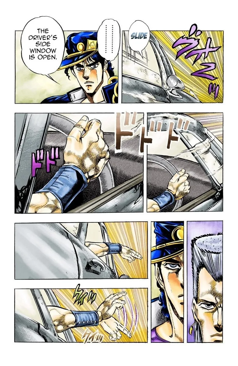 JoJo no Kimyou na Bouken Part 3: Stardust Crusaders Colored Manga, chapter 37, page 14
