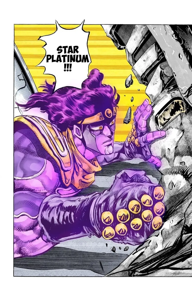 JoJo no Kimyou na Bouken Part 3: Stardust Crusaders Colored Manga, chapter 37, page 18