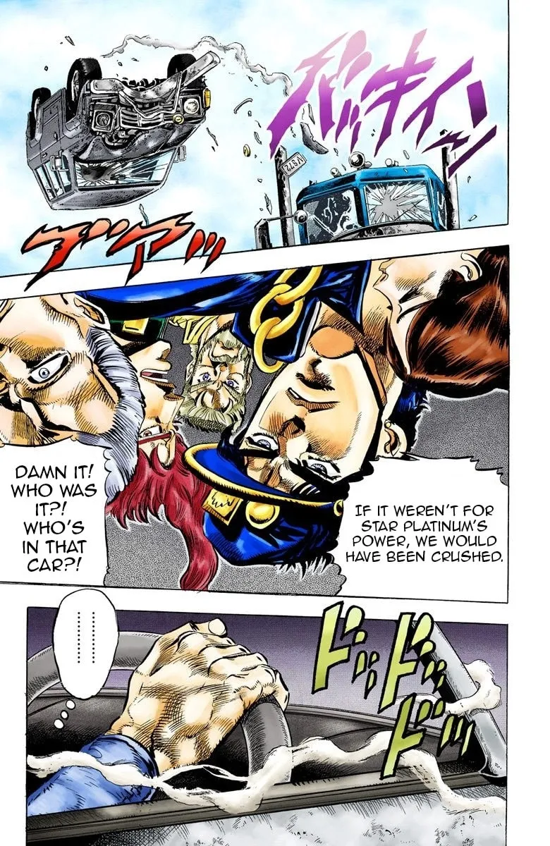 JoJo no Kimyou na Bouken Part 3: Stardust Crusaders Colored Manga, chapter 37, page 19