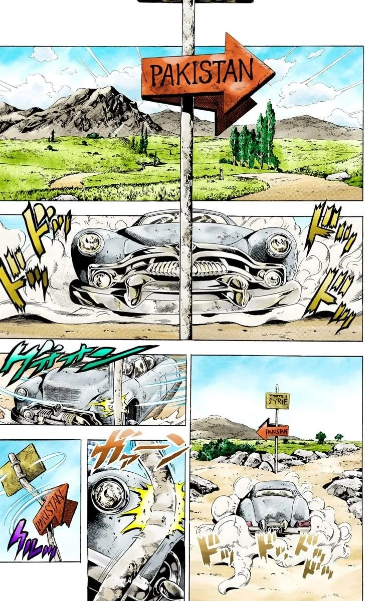JoJo no Kimyou na Bouken Part 3: Stardust Crusaders Colored Manga, chapter 38, page 4