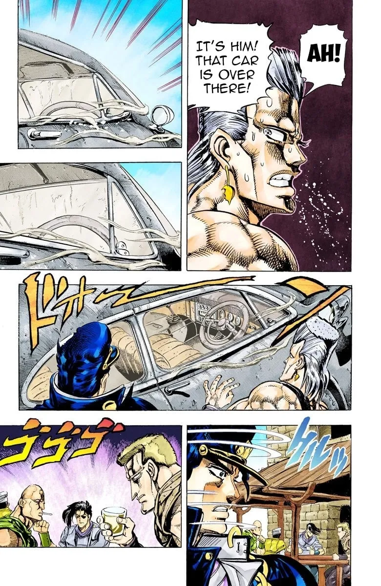 JoJo no Kimyou na Bouken Part 3: Stardust Crusaders Colored Manga, chapter 38, page 8