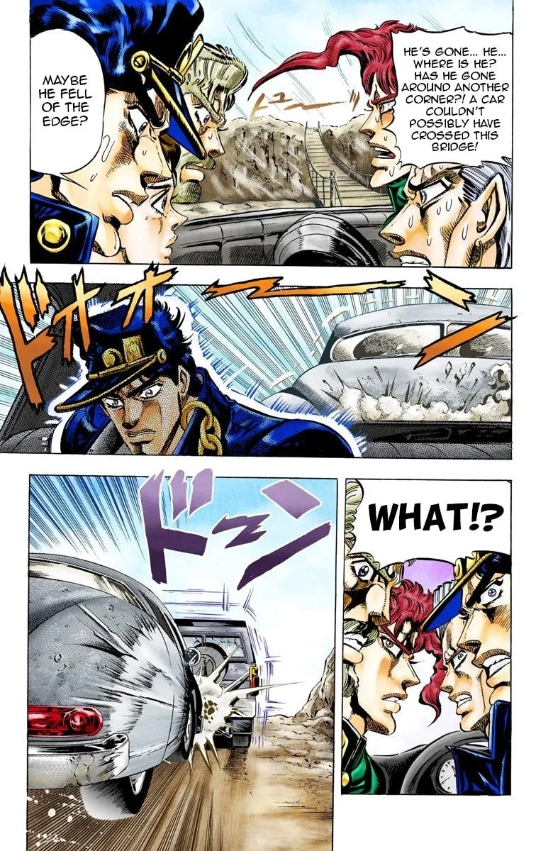 JoJo no Kimyou na Bouken Part 3: Stardust Crusaders Colored Manga, chapter 38, page 18