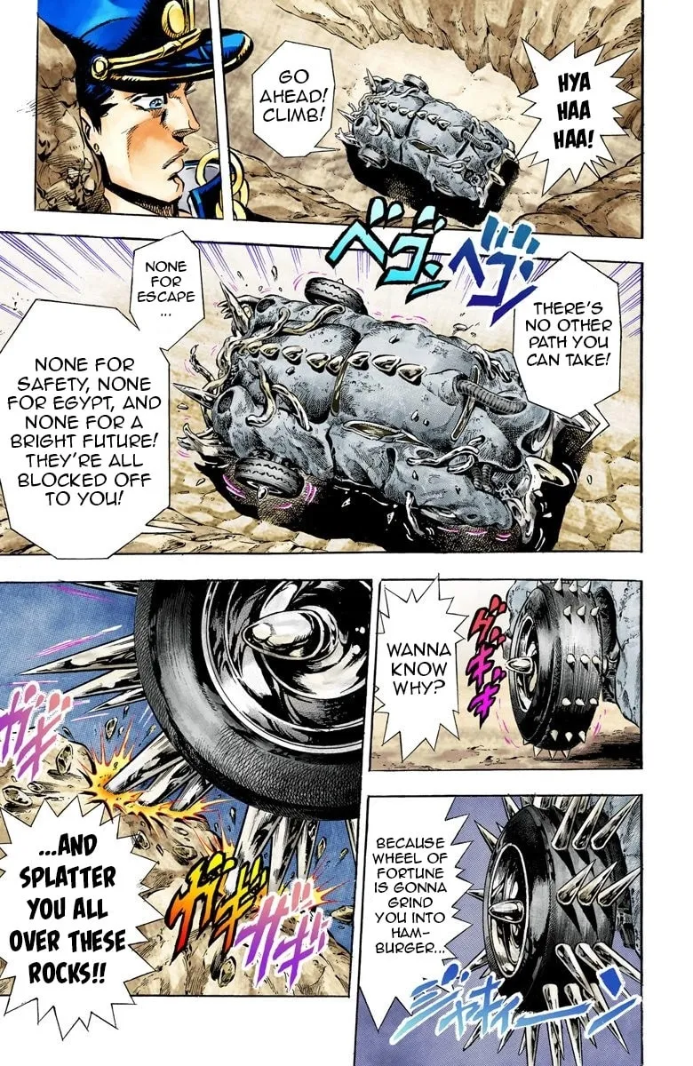JoJo no Kimyou na Bouken Part 3: Stardust Crusaders Colored Manga, chapter 40, page 10