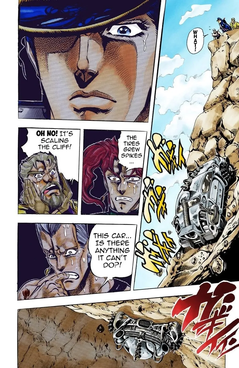 JoJo no Kimyou na Bouken Part 3: Stardust Crusaders Colored Manga, chapter 40, page 11