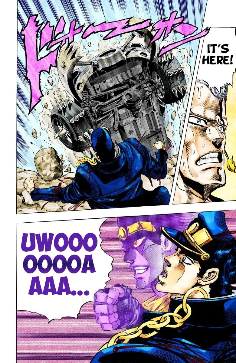 JoJo no Kimyou na Bouken Part 3: Stardust Crusaders Colored Manga, chapter 40, page 13