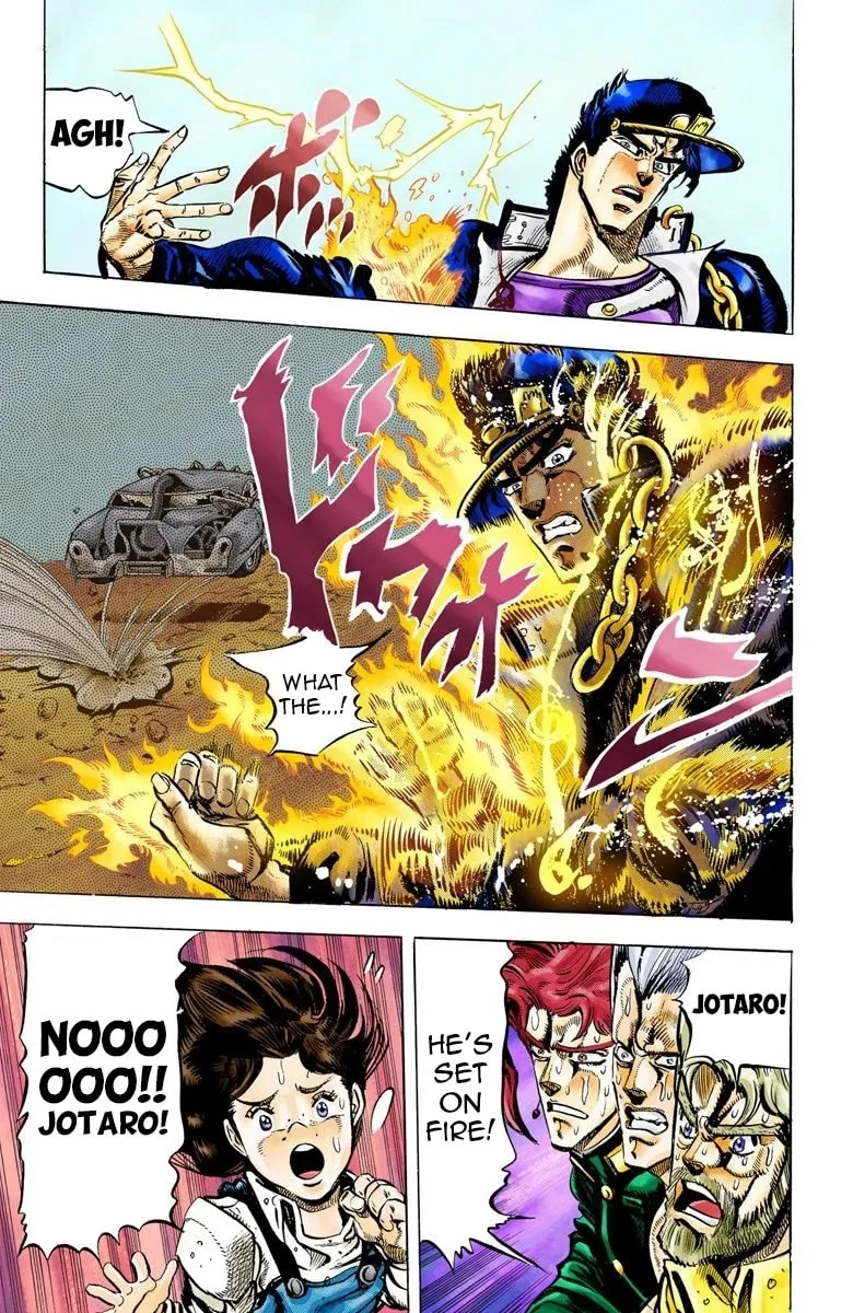 JoJo no Kimyou na Bouken Part 3: Stardust Crusaders Colored Manga, chapter 40, page 16