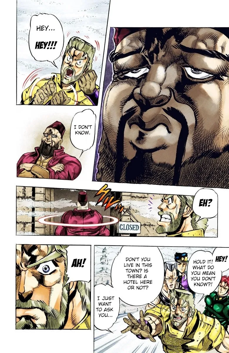 JoJo no Kimyou na Bouken Part 3: Stardust Crusaders Colored Manga, chapter 41, page 14