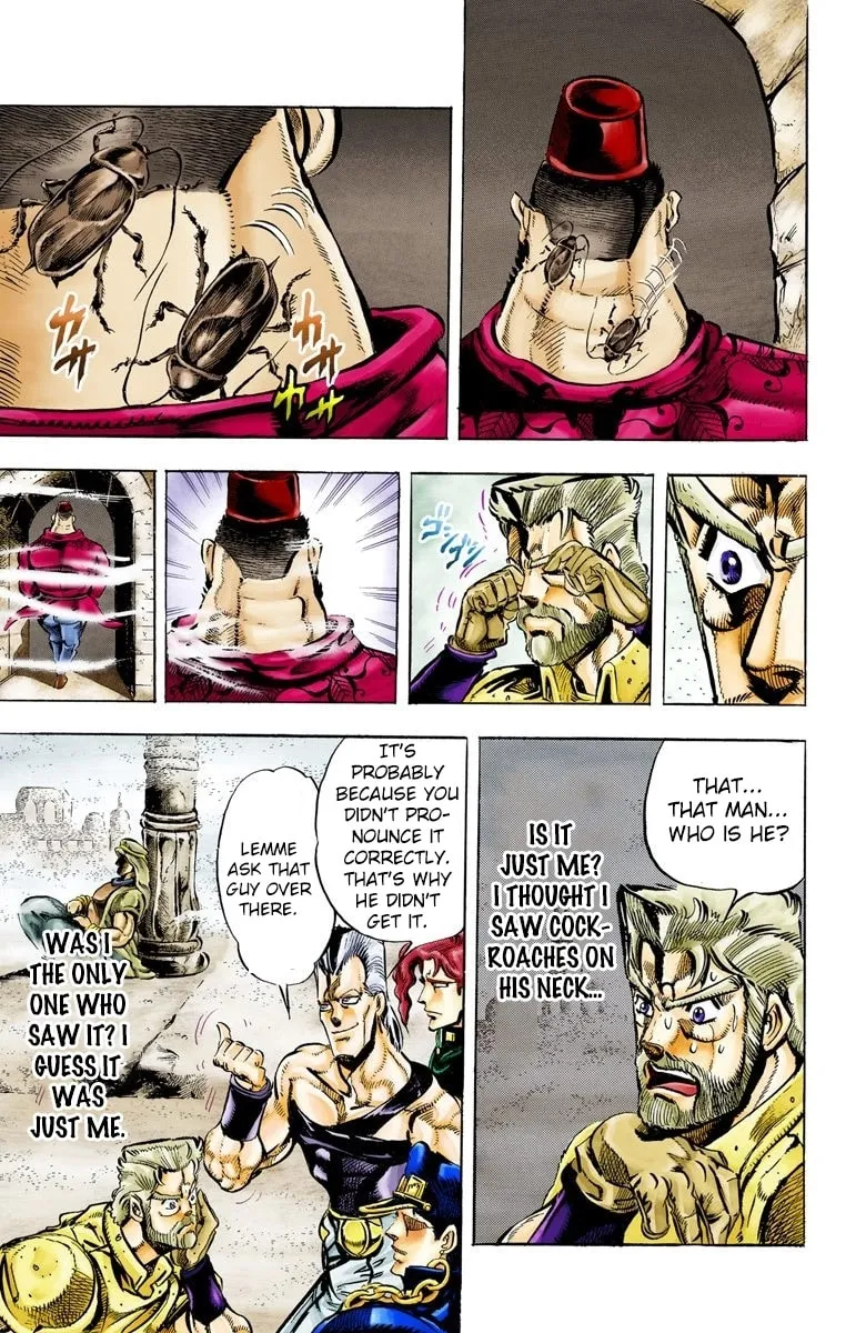 JoJo no Kimyou na Bouken Part 3: Stardust Crusaders Colored Manga, chapter 41, page 15