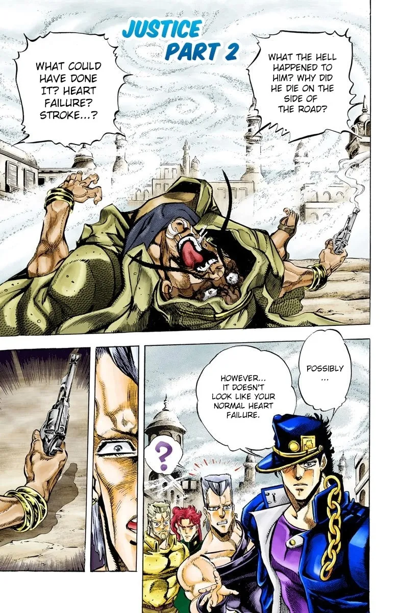 JoJo no Kimyou na Bouken Part 3: Stardust Crusaders Colored Manga, chapter 42, page 2