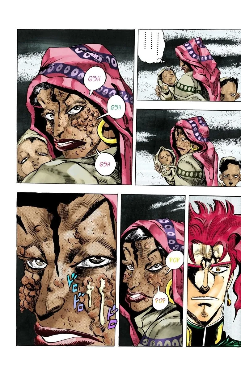 JoJo no Kimyou na Bouken Part 3: Stardust Crusaders Colored Manga, chapter 42, page 5