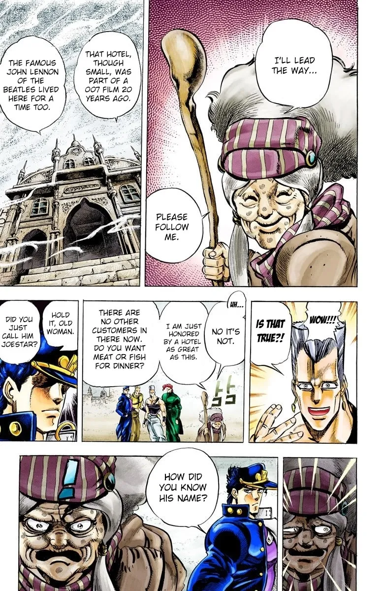 JoJo no Kimyou na Bouken Part 3: Stardust Crusaders Colored Manga, chapter 43, page 3