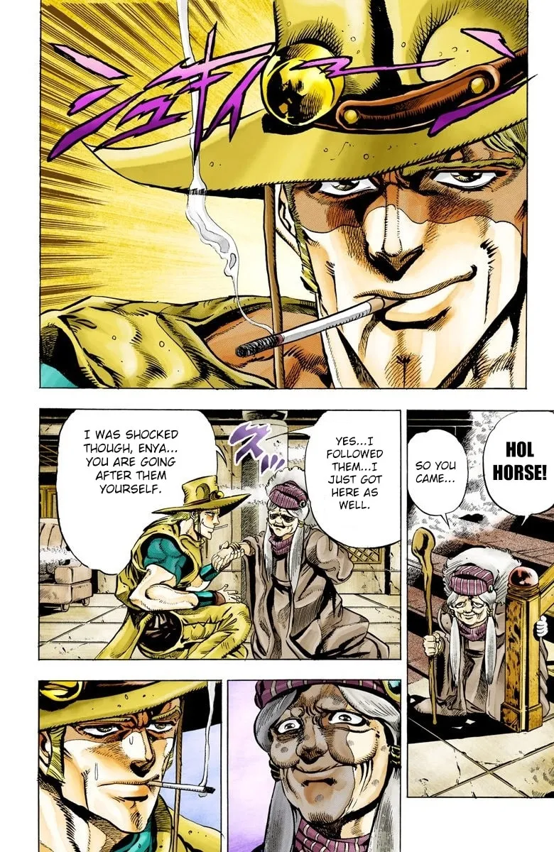 JoJo no Kimyou na Bouken Part 3: Stardust Crusaders Colored Manga, chapter 43, page 8