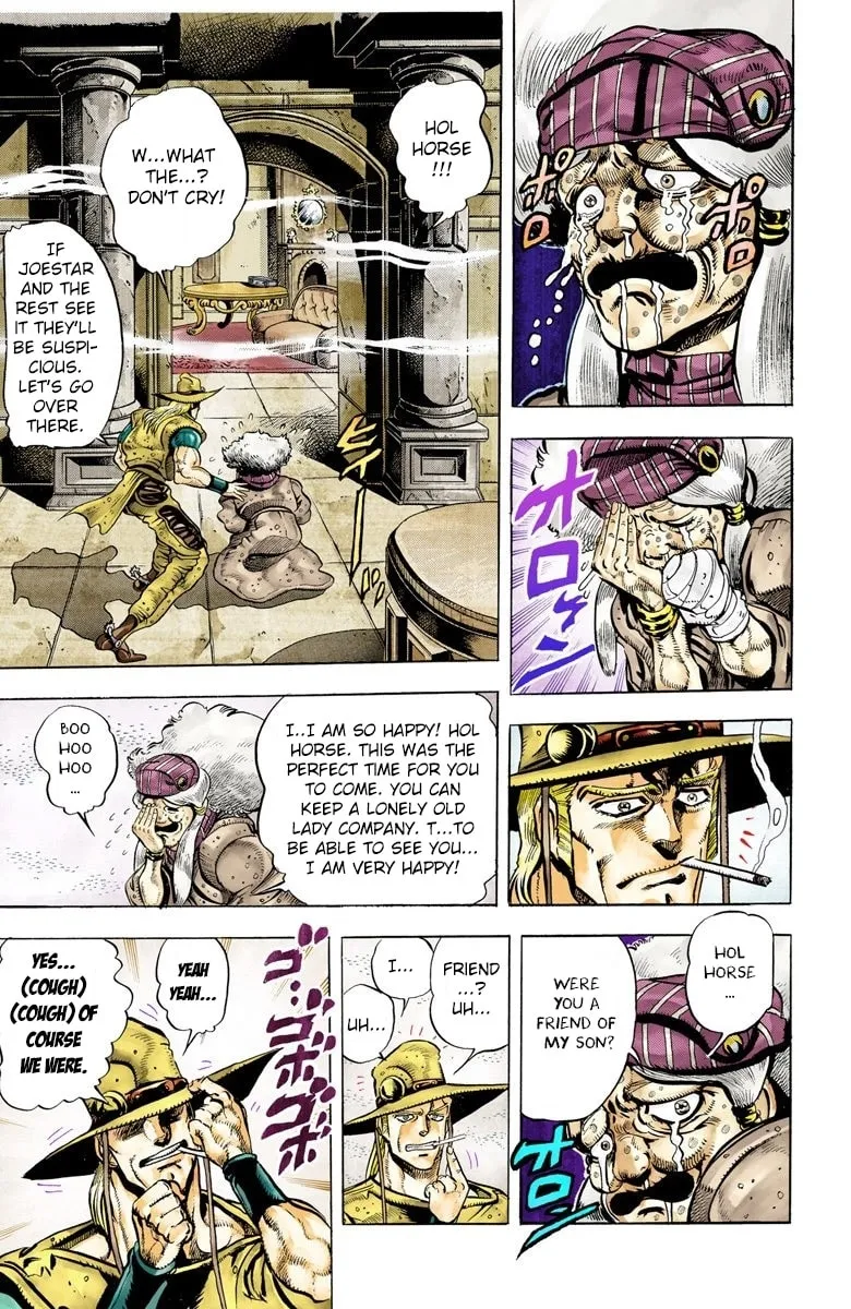 JoJo no Kimyou na Bouken Part 3: Stardust Crusaders Colored Manga, chapter 43, page 9