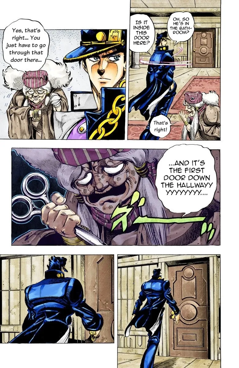 JoJo no Kimyou na Bouken Part 3: Stardust Crusaders Colored Manga, chapter 46, page 3
