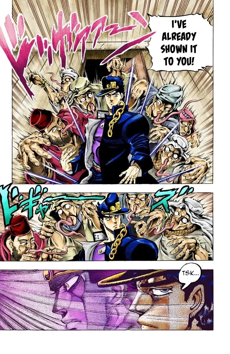 JoJo no Kimyou na Bouken Part 3: Stardust Crusaders Colored Manga, chapter 46, page 9