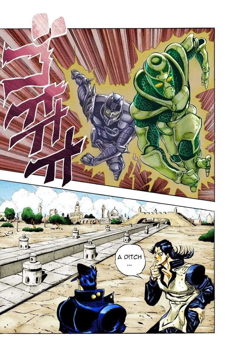 JoJo no Kimyou na Bouken Part 3: Stardust Crusaders Colored Manga, chapter 49, page 15