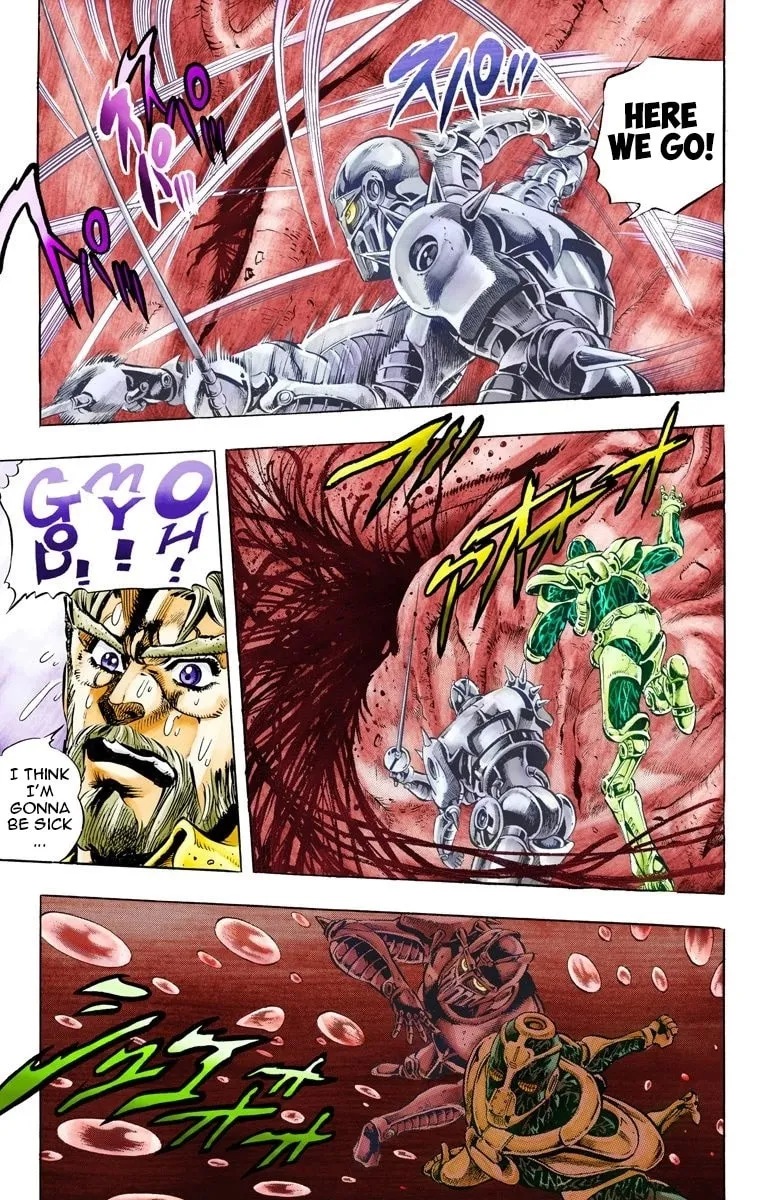 JoJo no Kimyou na Bouken Part 3: Stardust Crusaders Colored Manga, chapter 50, page 4