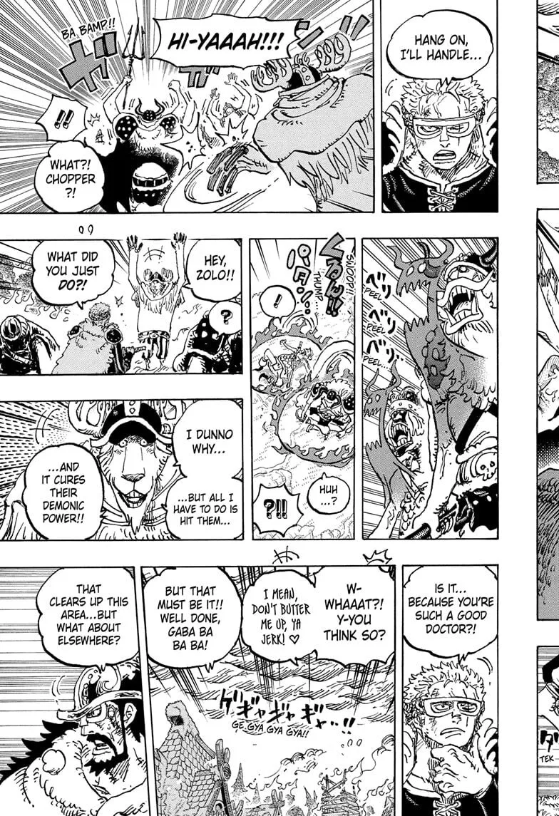 One Piece Manga, chapter 1178, page 11