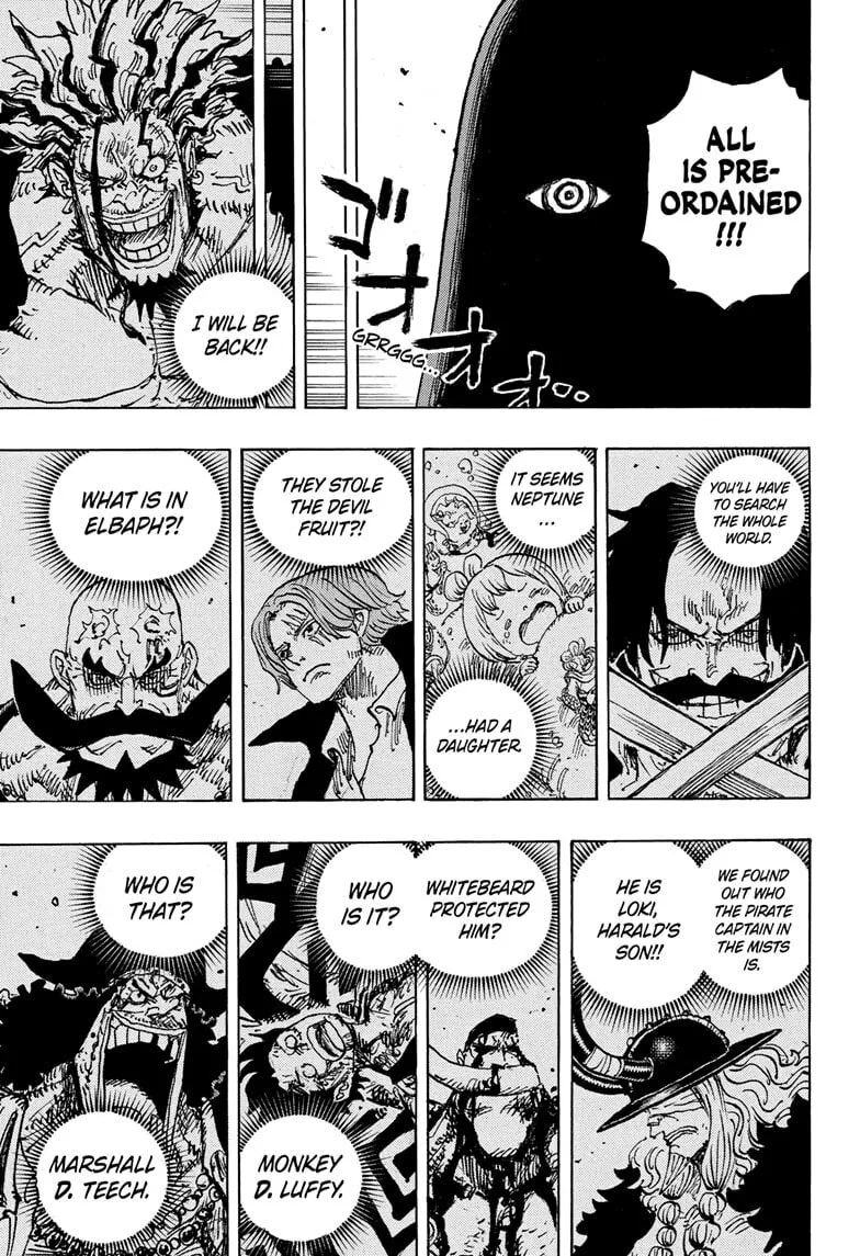 One Piece Manga, chapter 1179, page 9