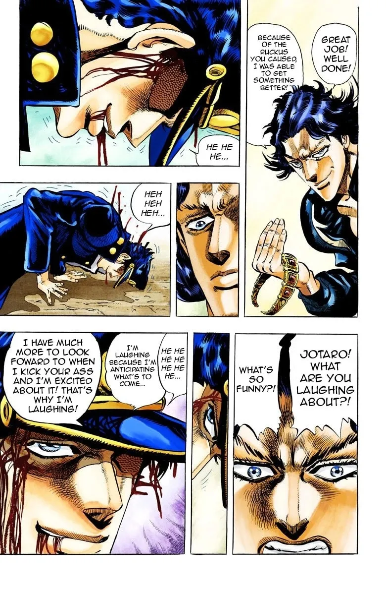 JoJo no Kimyou na Bouken Part 3: Stardust Crusaders Colored Manga, chapter 51, page 14