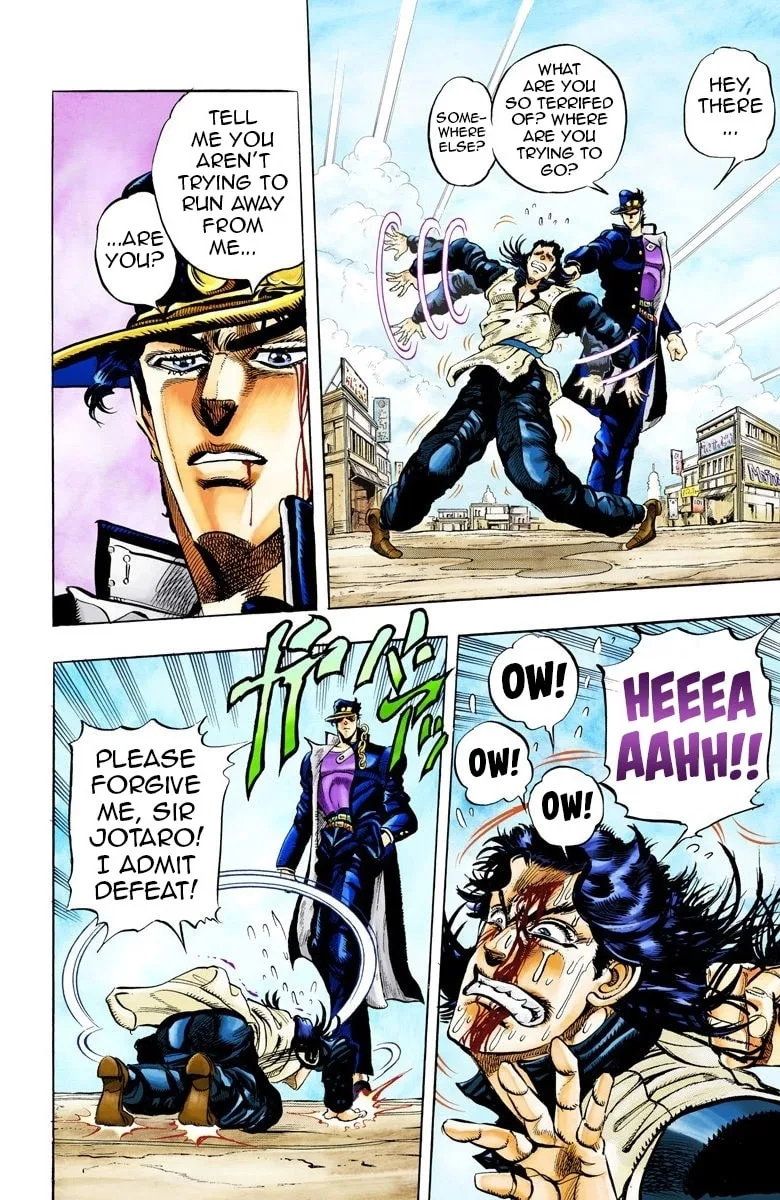 JoJo no Kimyou na Bouken Part 3: Stardust Crusaders Colored Manga, chapter 52, page 4