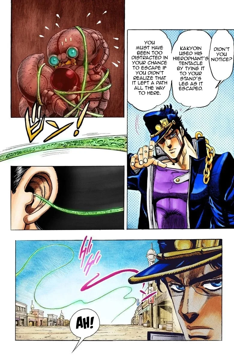 JoJo no Kimyou na Bouken Part 3: Stardust Crusaders Colored Manga, chapter 52, page 14