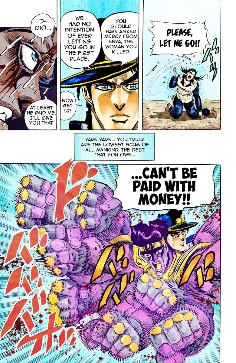 JoJo no Kimyou na Bouken Part 3: Stardust Crusaders Colored Manga, chapter 52, page 15
