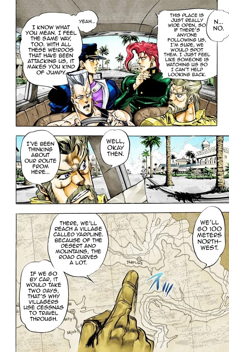 JoJo no Kimyou na Bouken Part 3: Stardust Crusaders Colored Manga, chapter 53, page 3