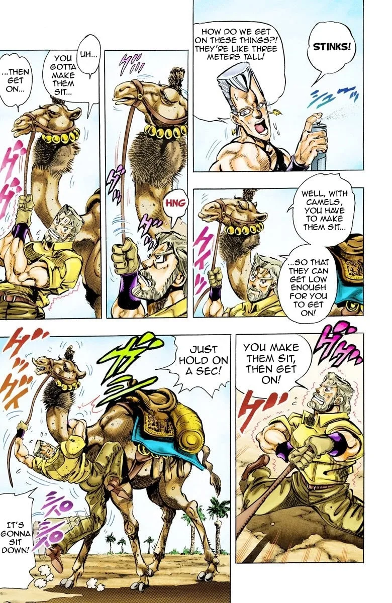 JoJo no Kimyou na Bouken Part 3: Stardust Crusaders Colored Manga, chapter 53, page 6