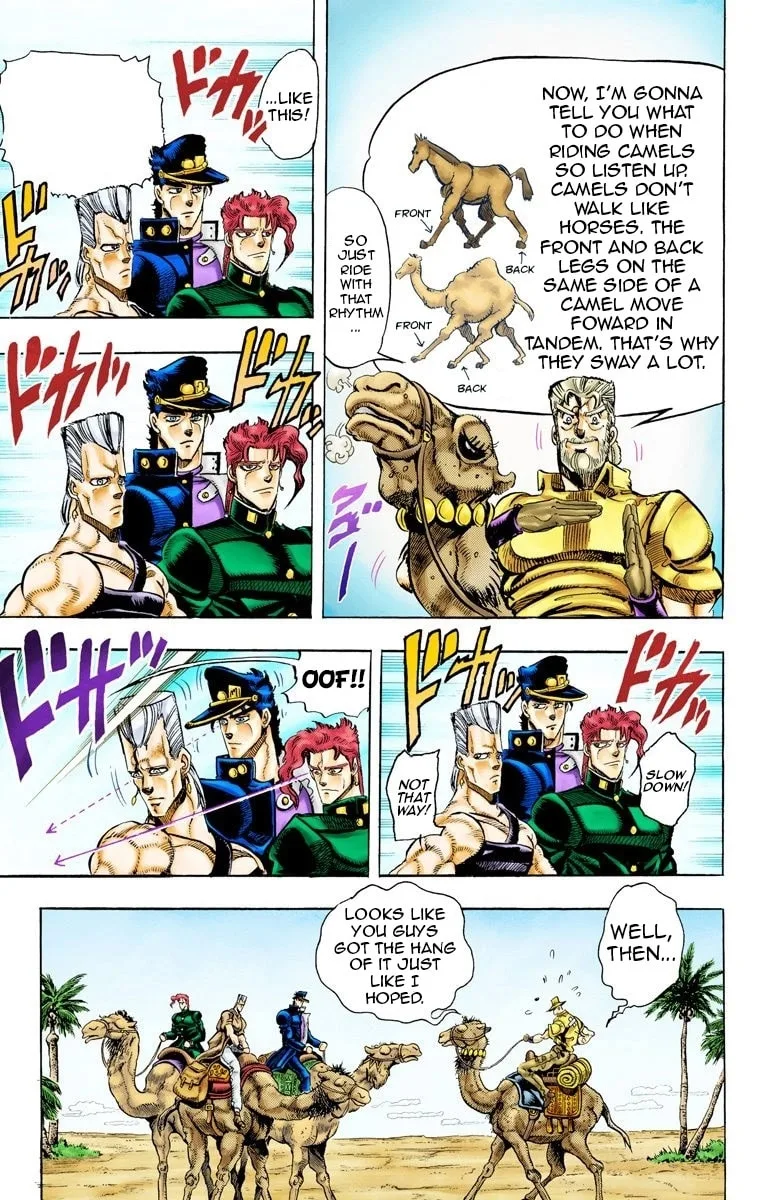 JoJo no Kimyou na Bouken Part 3: Stardust Crusaders Colored Manga, chapter 53, page 10