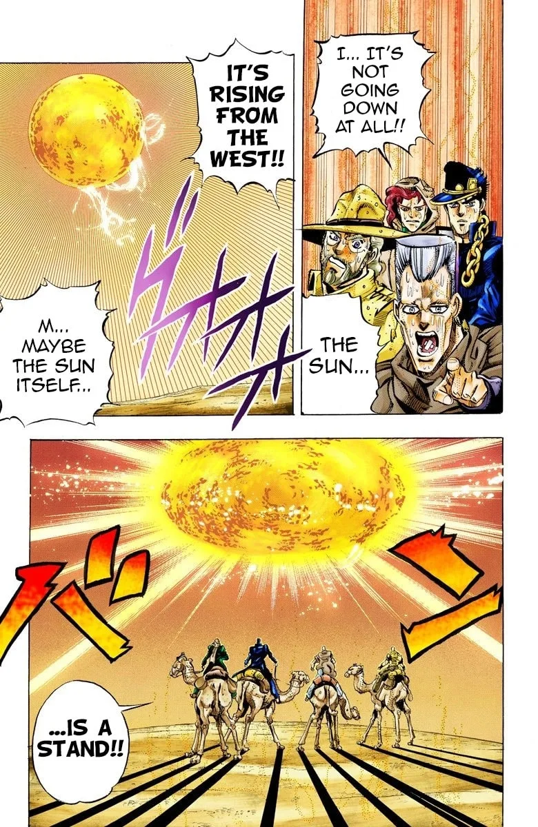 JoJo no Kimyou na Bouken Part 3: Stardust Crusaders Colored Manga, chapter 53, page 17
