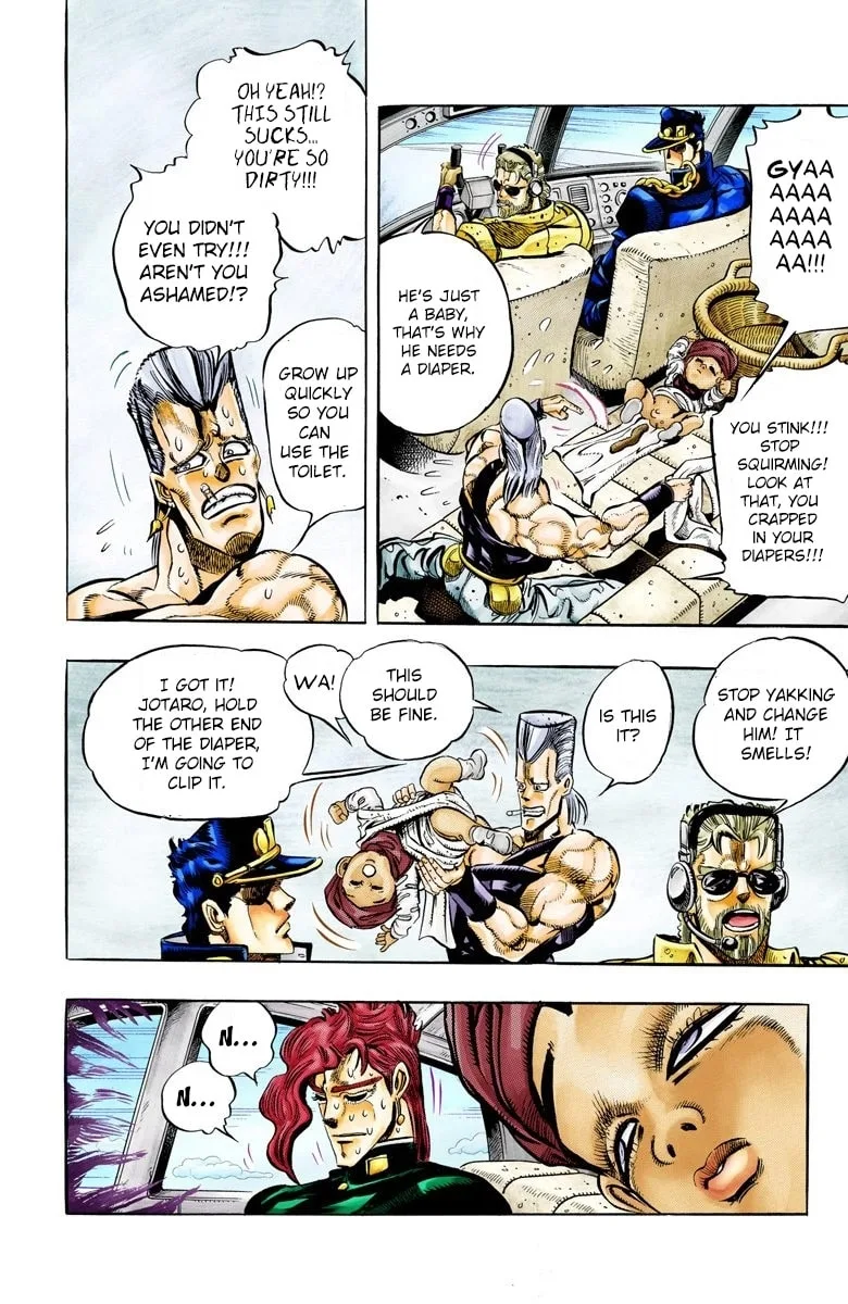JoJo no Kimyou na Bouken Part 3: Stardust Crusaders Colored Manga, chapter 56, page 16