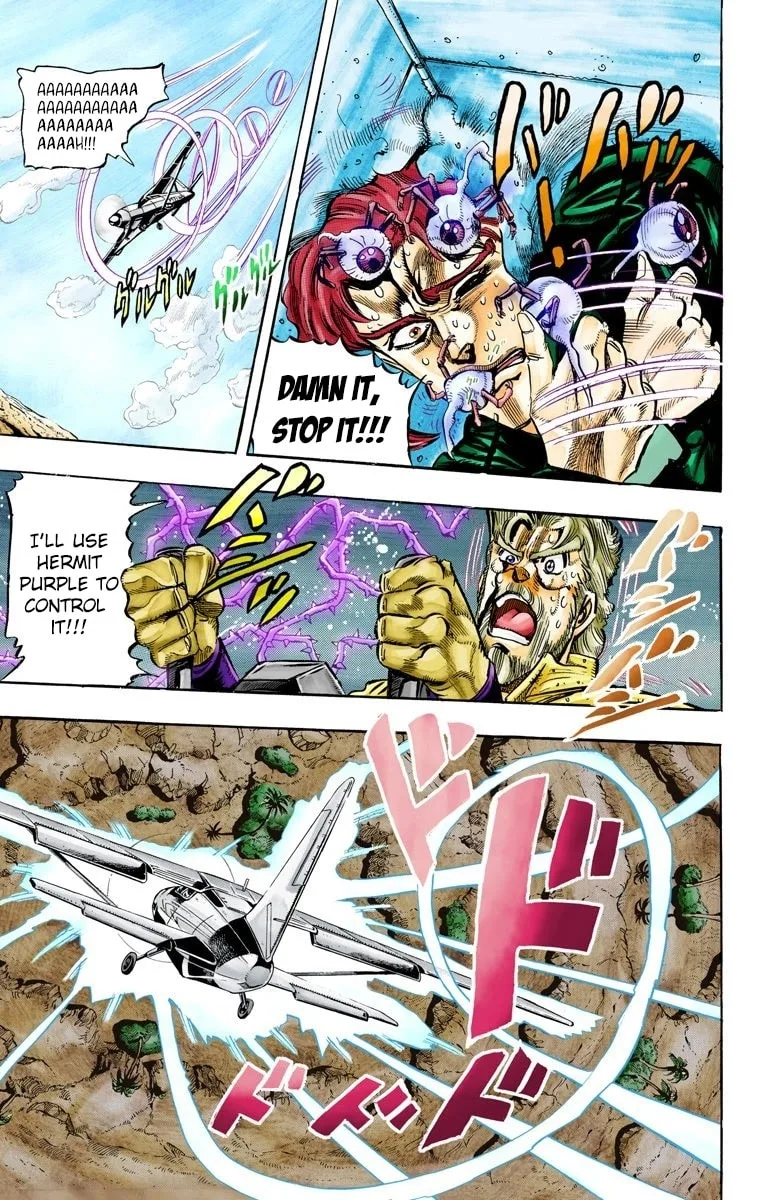 JoJo no Kimyou na Bouken Part 3: Stardust Crusaders Colored Manga, chapter 57, page 9