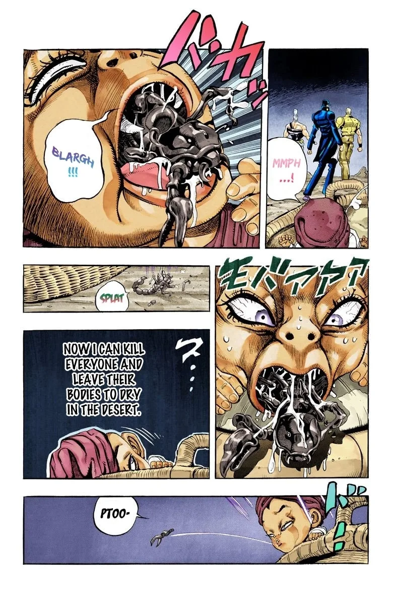 JoJo no Kimyou na Bouken Part 3: Stardust Crusaders Colored Manga, chapter 58, page 18