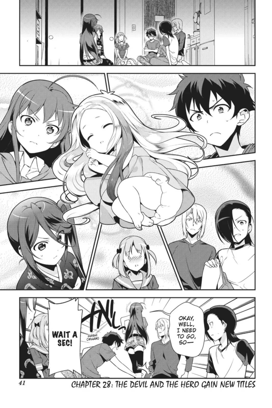 The Devil is a Part-Timer!, chapter 28, page 1