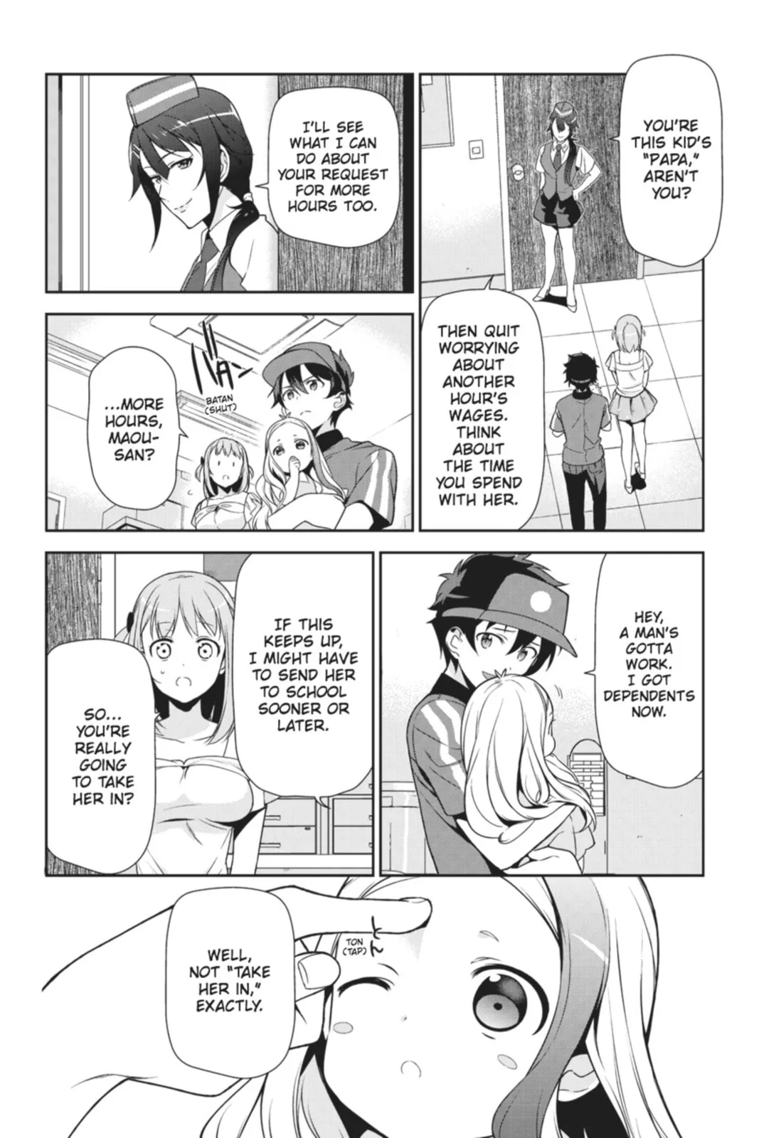 The Devil is a Part-Timer!, chapter 29, page 32