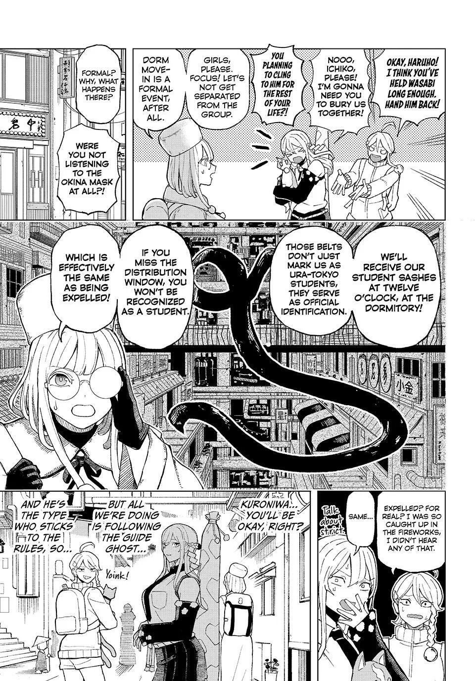 Ura Toukyou no Osoroshidokoro, chapter 3, page 11