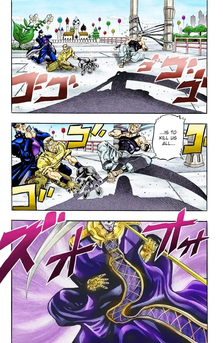JoJo no Kimyou na Bouken Part 3: Stardust Crusaders Colored Manga, chapter 59, page 11