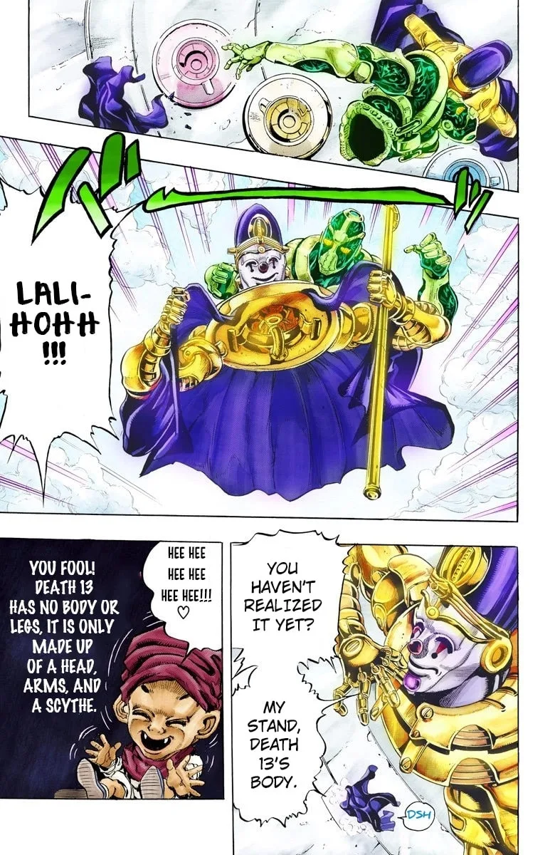 JoJo no Kimyou na Bouken Part 3: Stardust Crusaders Colored Manga, chapter 60, page 10