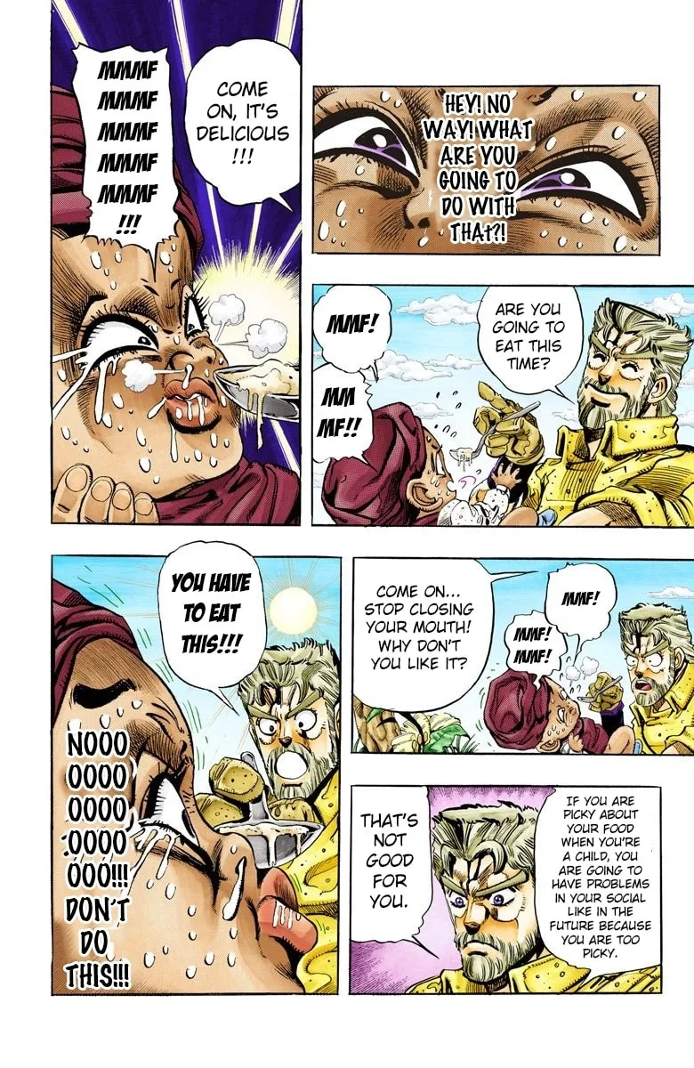 JoJo no Kimyou na Bouken Part 3: Stardust Crusaders Colored Manga, chapter 60, page 17