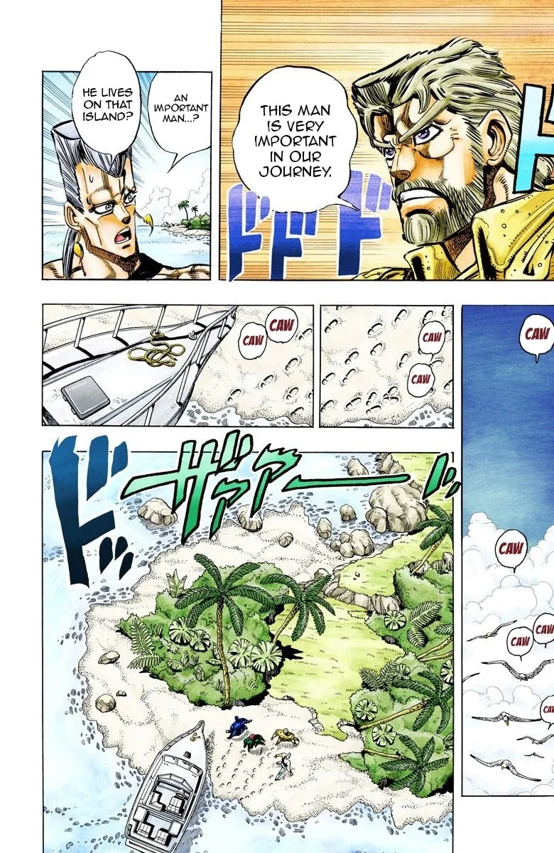 JoJo no Kimyou na Bouken Part 3: Stardust Crusaders Colored Manga, chapter 61, page 4