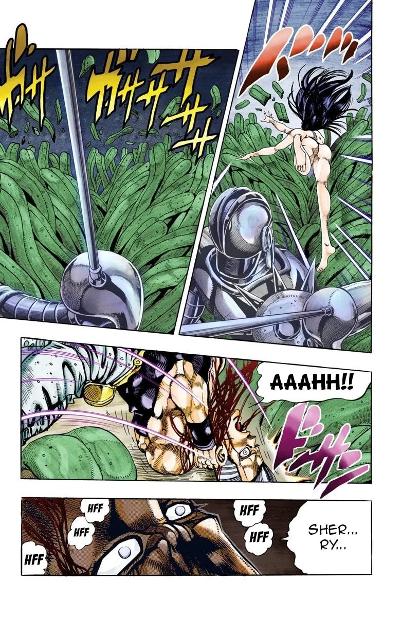 JoJo no Kimyou na Bouken Part 3: Stardust Crusaders Colored Manga, chapter 63, page 13