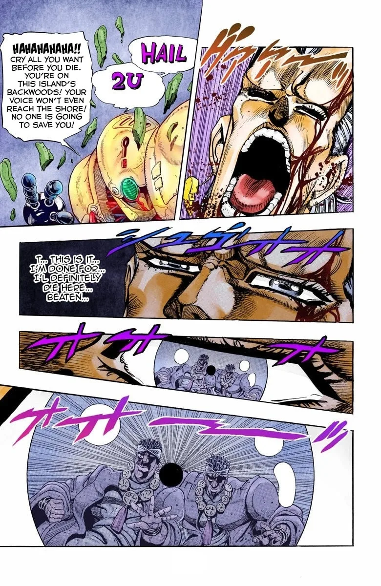JoJo no Kimyou na Bouken Part 3: Stardust Crusaders Colored Manga, chapter 64, page 8