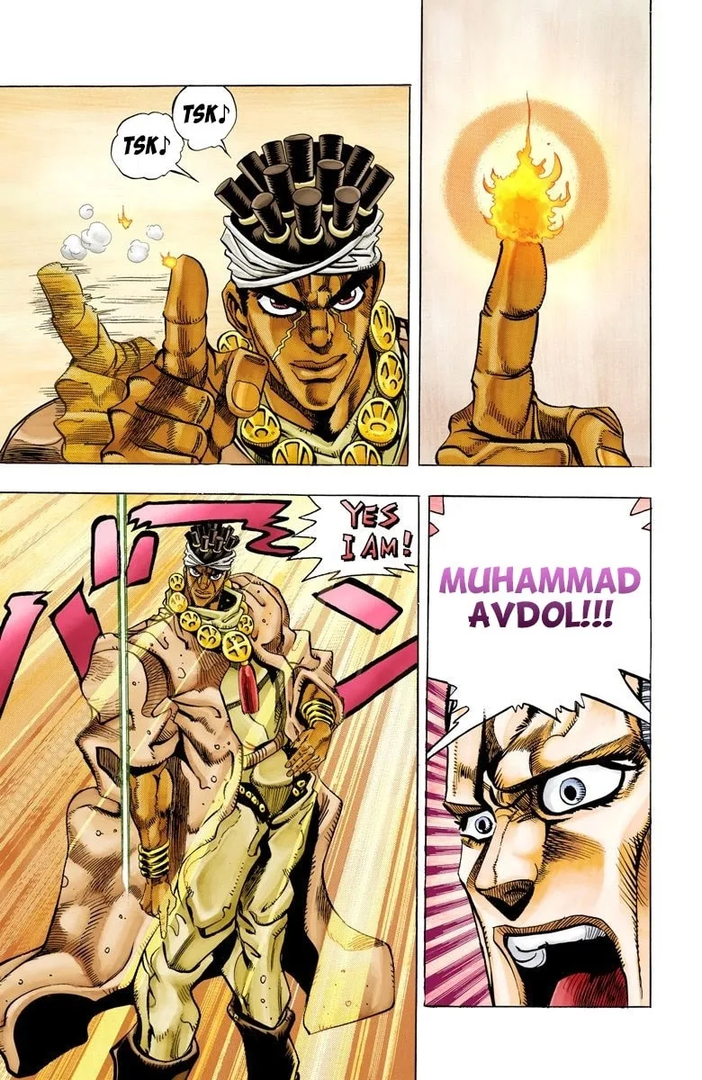 JoJo no Kimyou na Bouken Part 3: Stardust Crusaders Colored Manga, chapter 64, page 16