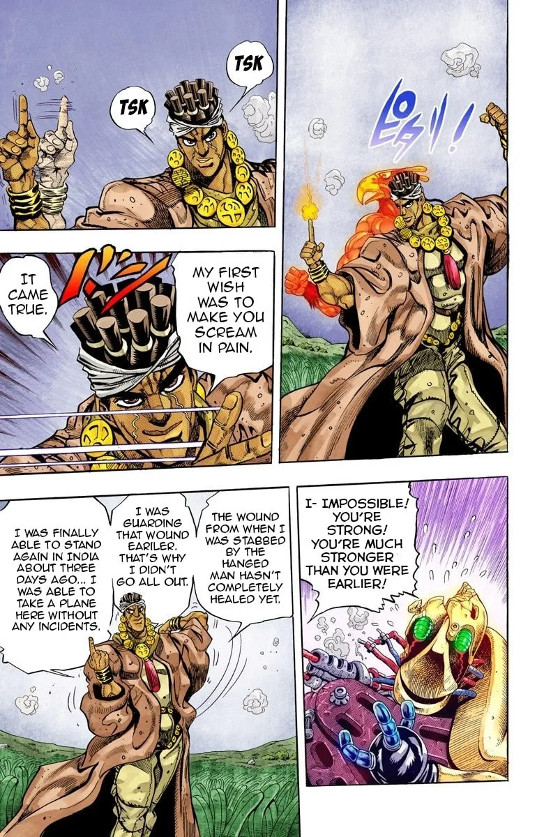 JoJo no Kimyou na Bouken Part 3: Stardust Crusaders Colored Manga, chapter 65, page 11