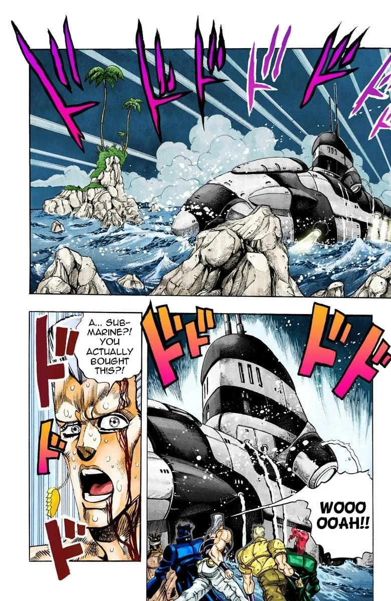 JoJo no Kimyou na Bouken Part 3: Stardust Crusaders Colored Manga, chapter 66, page 8